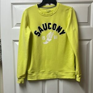 Saucony Women's Yellow Sweatshirt